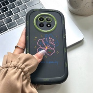 Realme 12 5G 13 5G C65 5G Narzo 70X 5G Narzo N65 5G Case Silicone Cover Flower Butterfly Drawing HS0