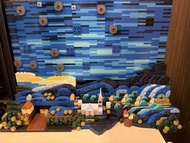 LEGO IDEAS 梵高星夜 21333 拼了一半
