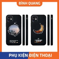 Iphone case with square edge camera hole moon mountain 6plus/6s/6splus/7/7plus/8/8plus/x/xs/11/12/pr