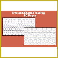 ✧ ☇◑ ♣ Pad Paper Tracing And Writing for PreSchool
