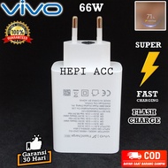 ADAPTOR VIVO ORIGINAL 100% V25 V27 PRO 66 WATT 66W FLASH CHARGE HIGH QUALITY TYPE C / TEPSI / KEPALA