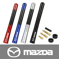 12cm Short Stubby Mast Carbon Fiber Radio Antenna Aerial For Mazda RX8 RX7 MX3 Axela Atenza MX5 CX9 
