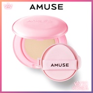 【AMUSE】 Dew Power Vegan Cushion + Refill 5 Colors