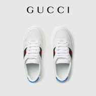 GUCCI GUCCI Ladies Webbing Sports Thick-Soled White Shoes