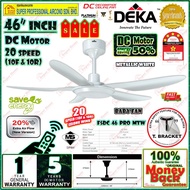 Deka Baby Fan F5DC 46 Pro MTW ((46 inches)) Remote Control 5 Blades Ceiling Fan ((DC Motor))