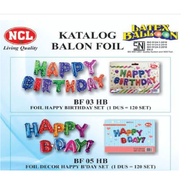 HAPPY BIRTHDAY FOIL BALLOONNCL BF-03HB