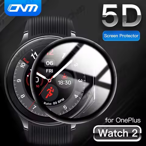 5D Protective Film for OnePlus Watch 2 Screen Protector Anti-scratch for OnePlus Watch2 Smartwatch P