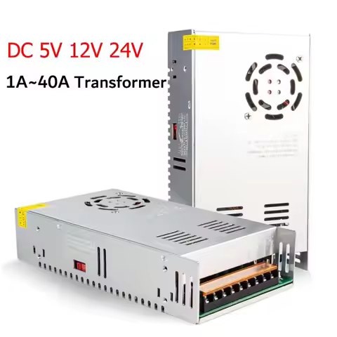 Switching Power Supply AC 110V~220V To DC 5V 12V 24V LED Power Adapter Driver 2A 3A 5A 10A 15A 20A 3