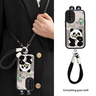 GAOERFUXIANSHENG | Panda Pattern Leatherlike Drop Protection Case for VIVO Y500/Y500Pro