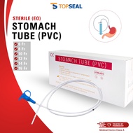 TOPSEAL Stomach Tube PVC Silicone Stomach Tube, Ryles Tube, Feeding Tube 120cm 8FR 10FR 12FR 14FR 16