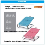 Baby bouncer / giant bouncer chrome quality
