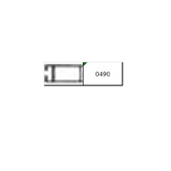 Aluminium Alexindo Folding Door 0490 Tiang Polos Aluminium Batangan