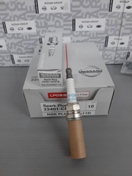 หัวเทียน Nissan J32 L33 MR20 C11B17F15 22401-CP51B ราคาต่อหัว (เป็นอะไหล่แท้ Nissan) รหัส A257