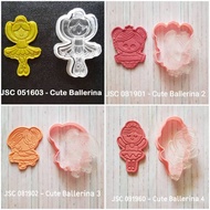 CUTE BALLERINA Cookie cutter 1-4 (sold individually)