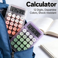 specific calculator 10 digit electronic calculator large large screen student Transparent button cal