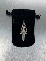 Chrome hearts double dagger pendant