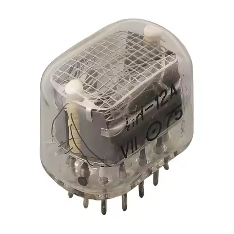 Digital Nixie Tubes IN-12 Nixie Tubes High Reliability High-quality Materials Long Running Time Lumi