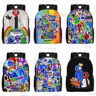 Rainbow Friends Backpack large capacity student back to school backpack lightweight casual travel ba