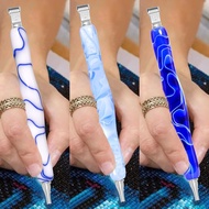 Praise V Do Ergonomic Diamond Painting Art Drill Bead Dot Pen Kit with Screw Steel Silver Metal Tip 