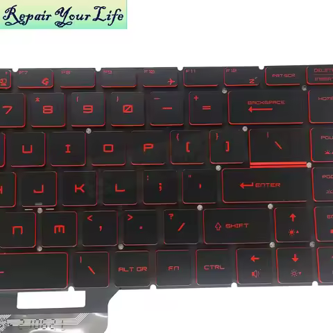 US/UI Backlit Keyboard For MSI GF63 8RC 8RD MS-16R1 MS-16R4 GF65 Thin 9SD 9SE 10SD 10SE MS-16W1 Lapt