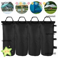OPTIMISTI 1/4Pcs Garden Gazebo Foot Leg, Canopy Black Tent Sandbag, Durable with Handle Party Tent S