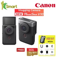 Canon PowerShot V10 Vlog Camera (Canon Malaysia Warranty)