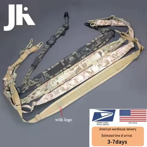 Tactical Quick Release Sling Strap 2 Points Adjustable Rifle Nylon Strap Outdoor Hunting Weapons HK4