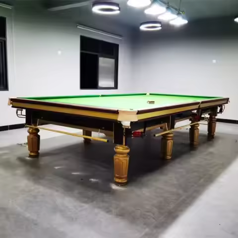 High quality customized solid wood pool tables snooker billiard table 10ft 12ft entertainment snooke
