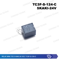 TC3F-S-124-C - Mini TCE Relay 5 Legs 24 VOLT