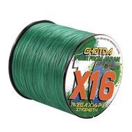 GHOTDA 300M X16 Braided Fishing Line Floating Line Super Strong Durable Trout Fishing Accessories Fi