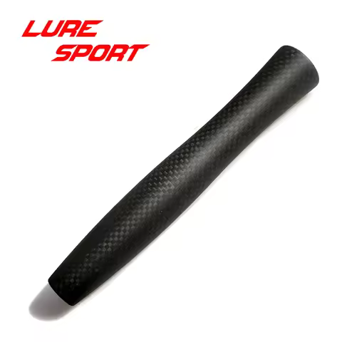 Proton 2pcs woven carbon 17cm fly rod Grip 3K carbon handle blank Rod Building component Rod Repair 