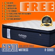 [ Free Services & Warranty ] CUCKOO A-SERIES MATTRESS [ Tilam A Grade] Tilam Single, Queen dan King