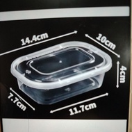 50pcs BEKAS TIRAMISU 500ml /350ml/280ml plastic cake box with lid