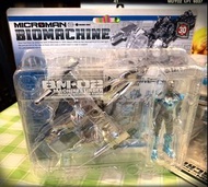 2004 微星小超人 Microman BIOMACHINE series 生化機械系列 BM-02 MACHINESTUNGER & Microman GODOH 