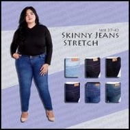 WHAT'S MORE HITZ Women's Long Jeans Pr4DA BY CCNT Skinny Big Size Jumbo Girls size 27-38/pr4d4 - PEN