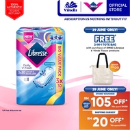Libresse Longer & Wider Slim Pantyliner 19cm (3x30s) - Breathable & No Crumple