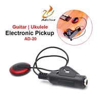 ADELINE (AD-20) Electronic Pickup Transducer Acoustic  Ukulele | Gitar Akustik Ukelele Accessories