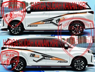 NEW stiker mobil Daihatsu Xenia stiker mobil  new all Daihatsu Xenia 2022 mobil stiker cutting terla