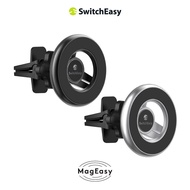 SwitchEasy MagMount Magnetic Phone Mount Car [Strong Power] Magsafe Car Mount Compatible with MagSafe Case for iPhone 12/12 Pro/12 Pro Max/ 12 Mini 360° Rotation Magnetic Phone Holder Mount for Car Air Vent