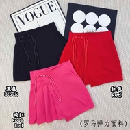 （JANUARY-JN5768）SMLXL Women's clothing skirt high waist pleated summer new style roman stretch skirt