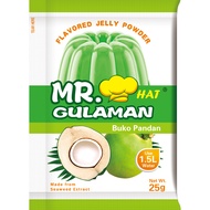 Mr. Gulaman Jelly Powder Buko Pandan flavored 25 g