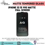 HFE iPhone 12/12 Pro Matte Full Screen Tempered Glass Screen Protector