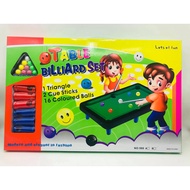 ┇Pool Table Billiard Play Set Toy For Kids