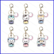 G2P ITZY Hwang Yeji Ryujin Chaeryeong Cartoon Star Acrylic Keychain Backpack Pendant Bag Accessories
