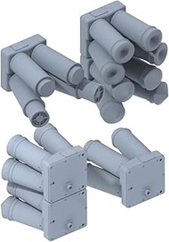 Ety Model P35-212 1/35 US Army Marine Corps New Smoke Discharger Plastic Model Parts