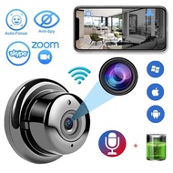 【ready to ship】cctv camera with voice connect to cellphone cctv wifi wireless indoor outdoor set cctv camera outdoor with night vision 360 mini camera connect to phone hidden camera mini vlogging camera  ip camera v380 pro 1080p