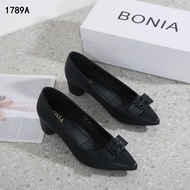 Bonia Women's Heeled Shoes with 4cm Tofu Heels Imported HB1789A