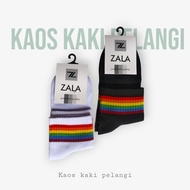Rainbow Sport Socks || Rainbow Short Sport Socks