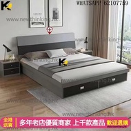 A&5072榻榻米床架 雙人床 儲物床 櫃桶床 抽屜床 箱體床 床架 日式榻榻米床 全新包送貨 bed