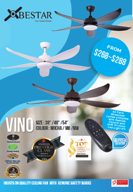 Bestar VINO Ceiling Fan